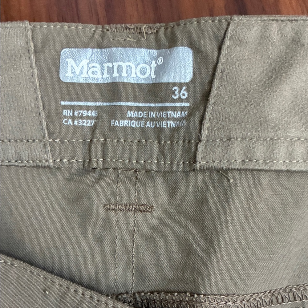 Marmot Men's Khaki Chinos